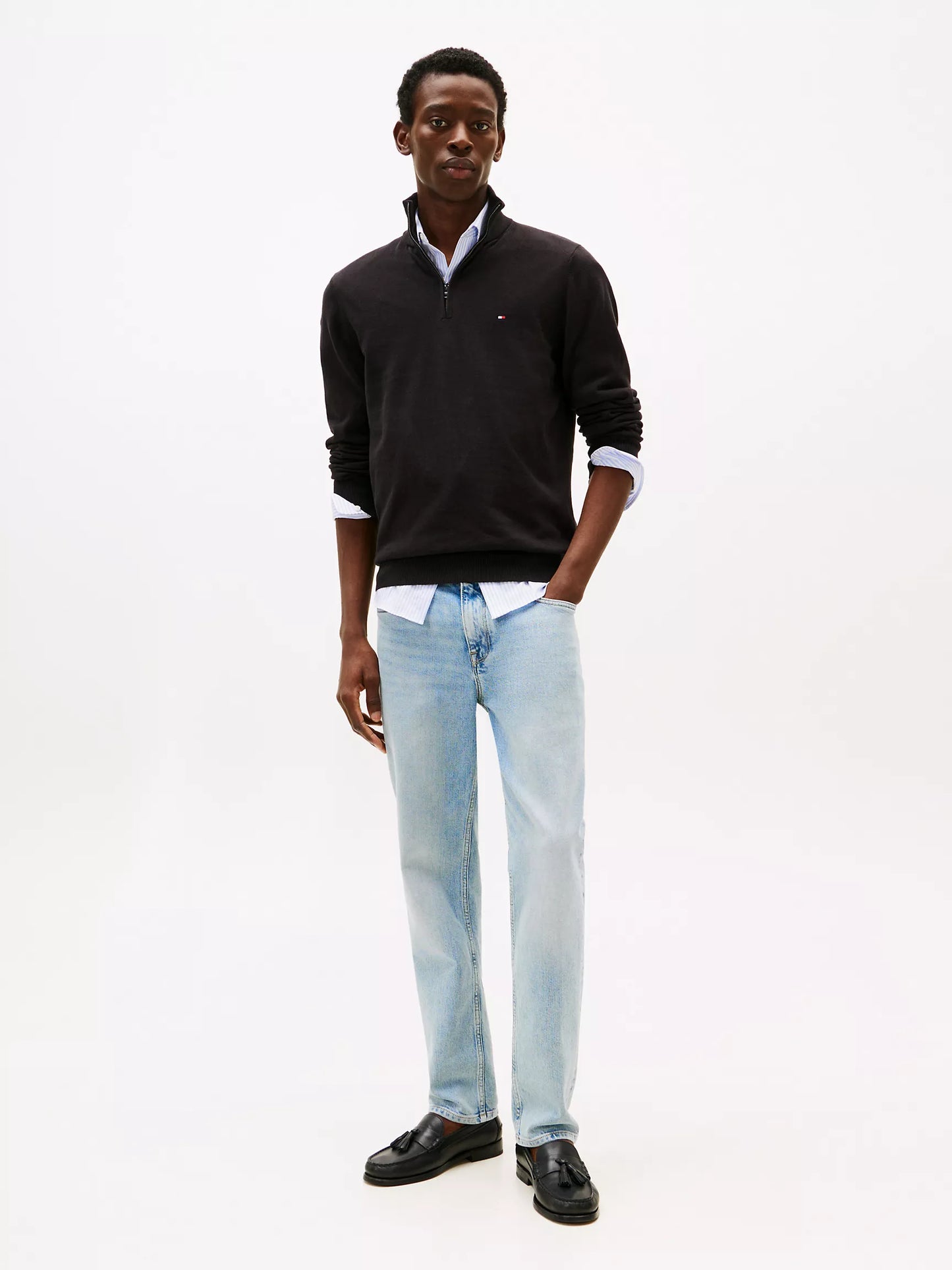 Classic Quarter-Zip Sweater