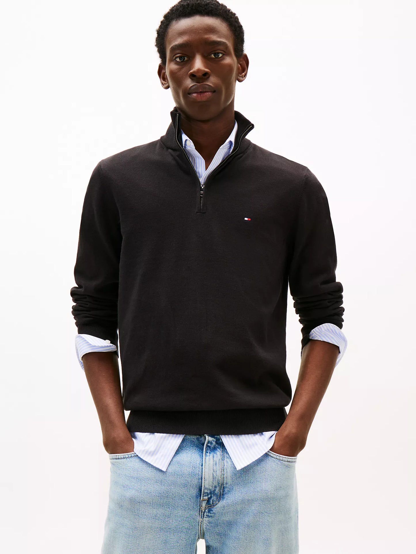 Classic Quarter-Zip Sweater
