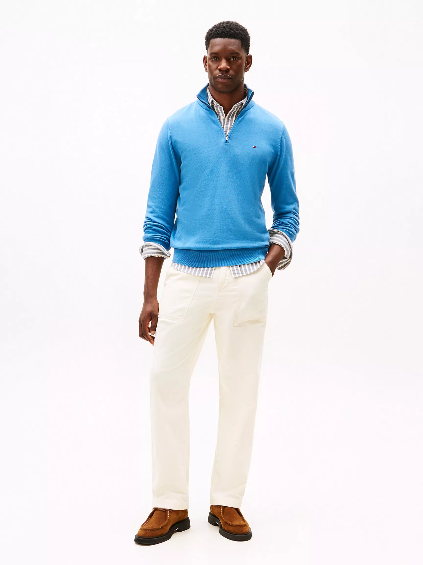 Classic Quarter-Zip Sweater