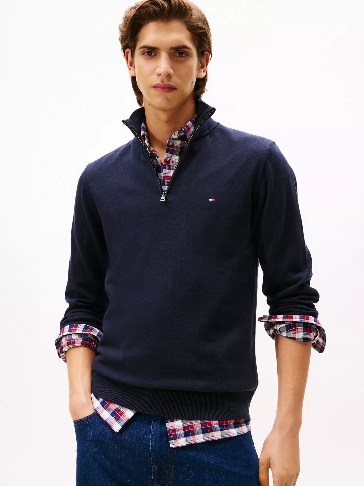 Classic Quarter-Zip Sweater