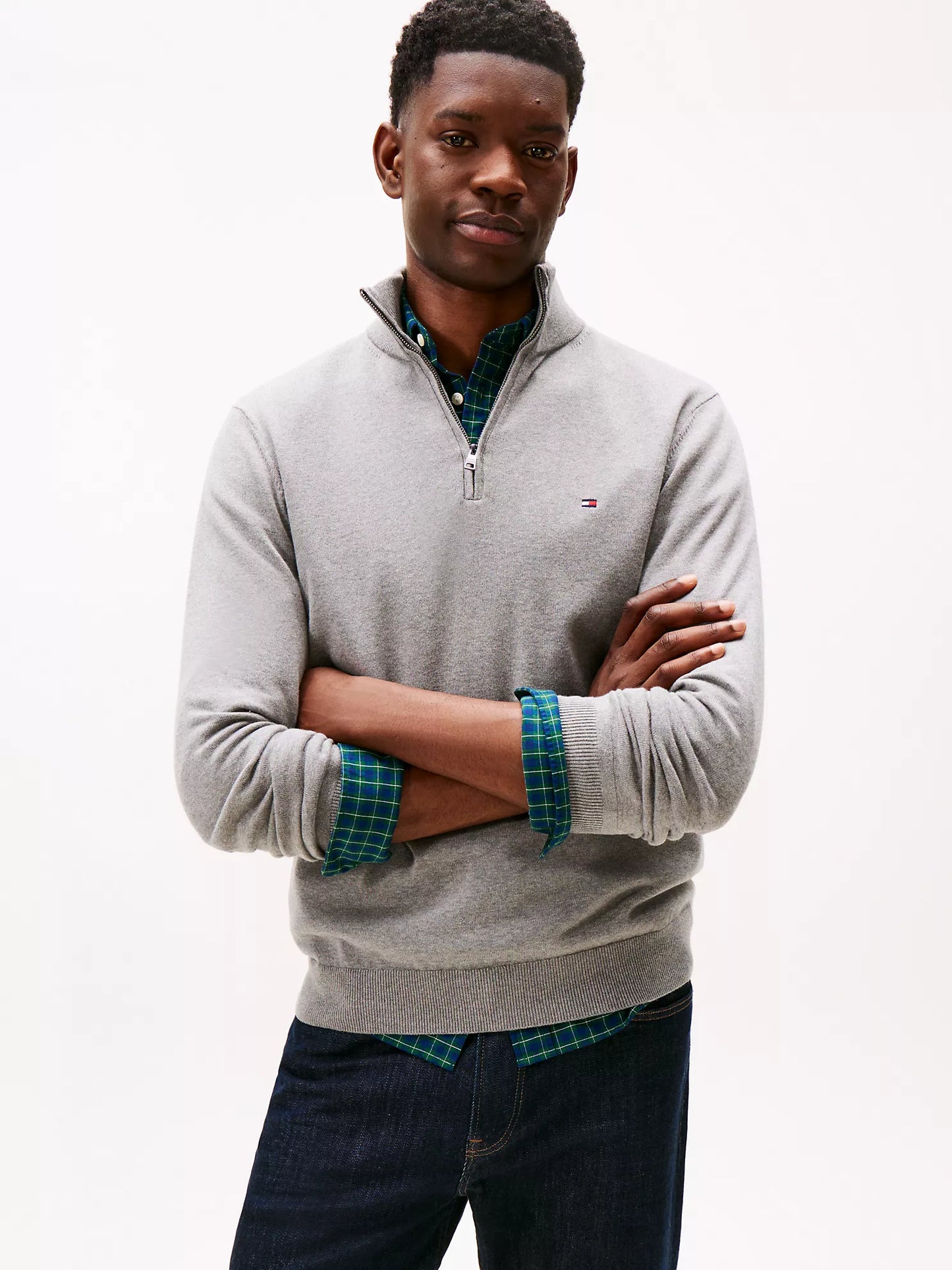 Classic Quarter-Zip Sweater