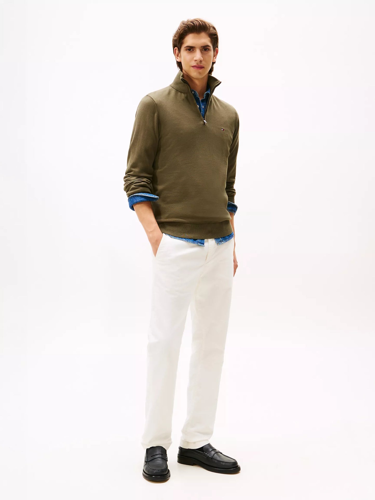 Classic Quarter-Zip Sweater