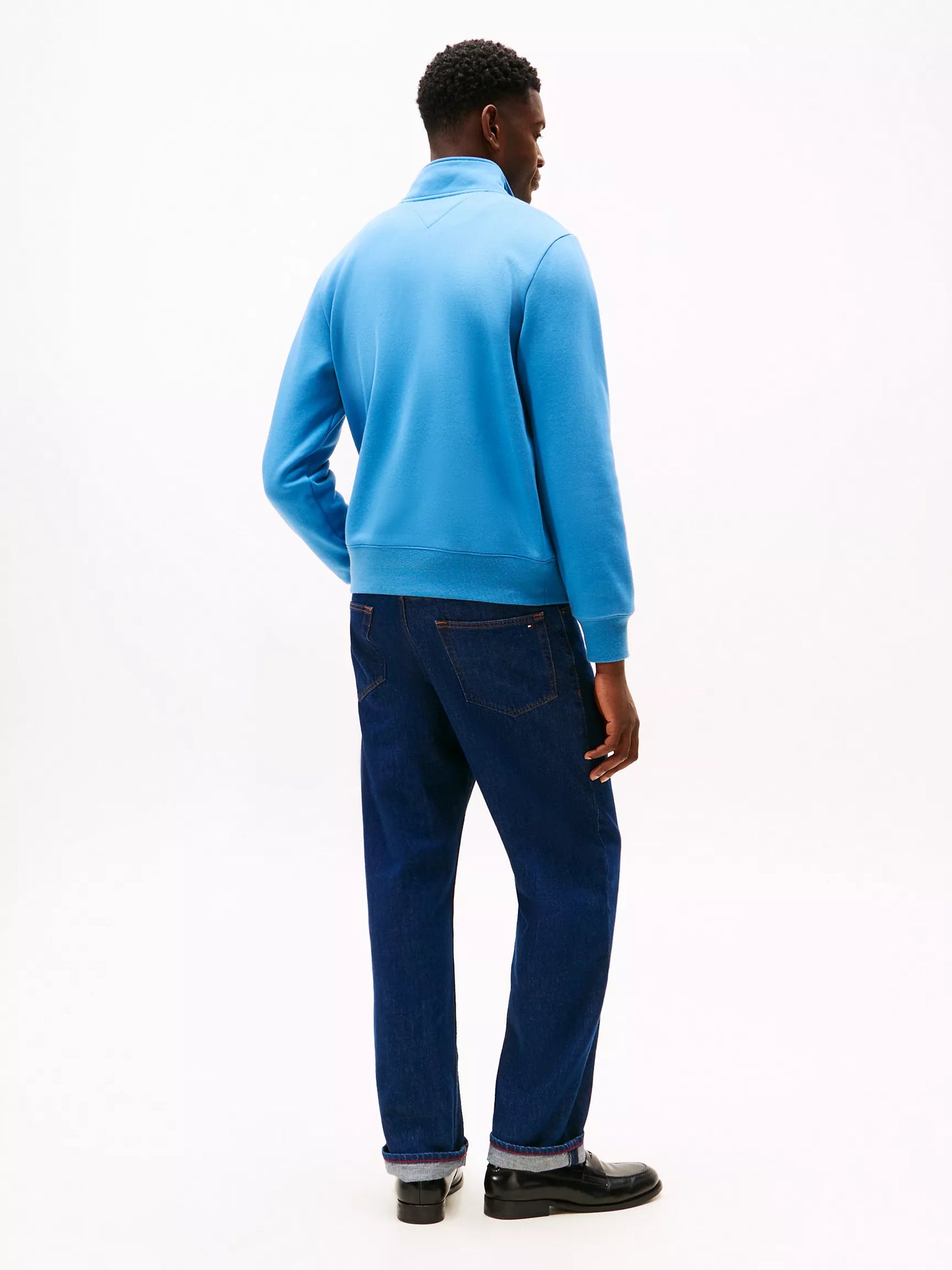 Embroidered Tommy Logo Quarter-Zip
