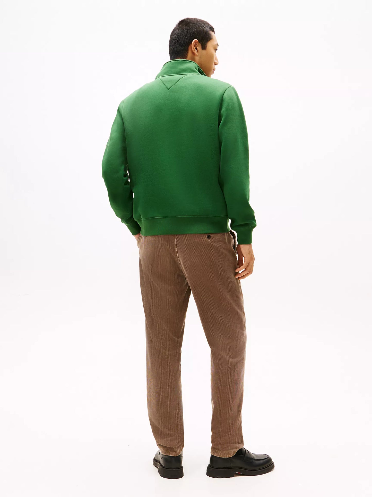 Embroidered Tommy Logo Quarter-Zip