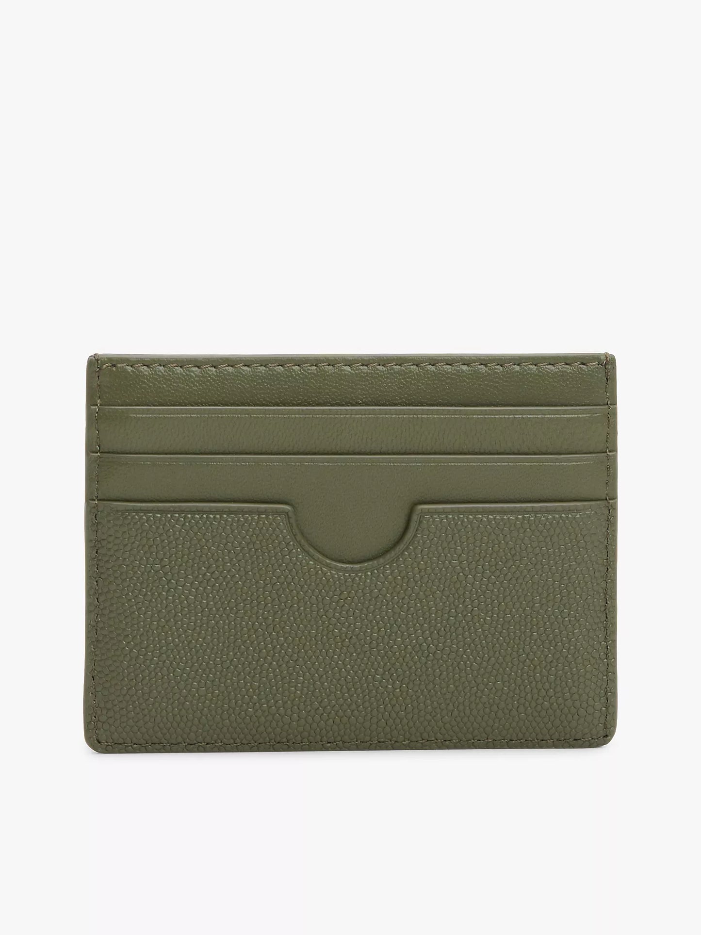 Pebbled Leather Card Holder