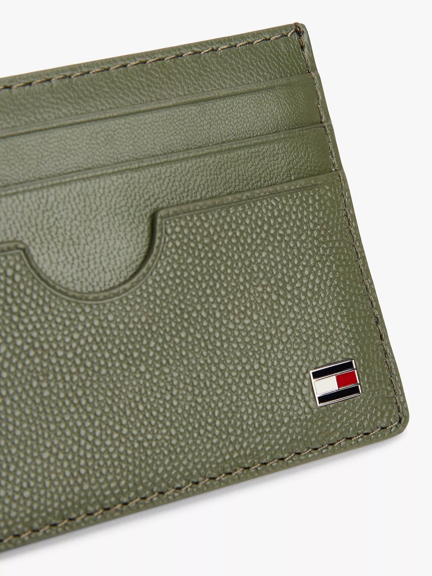Pebbled Leather Card Holder