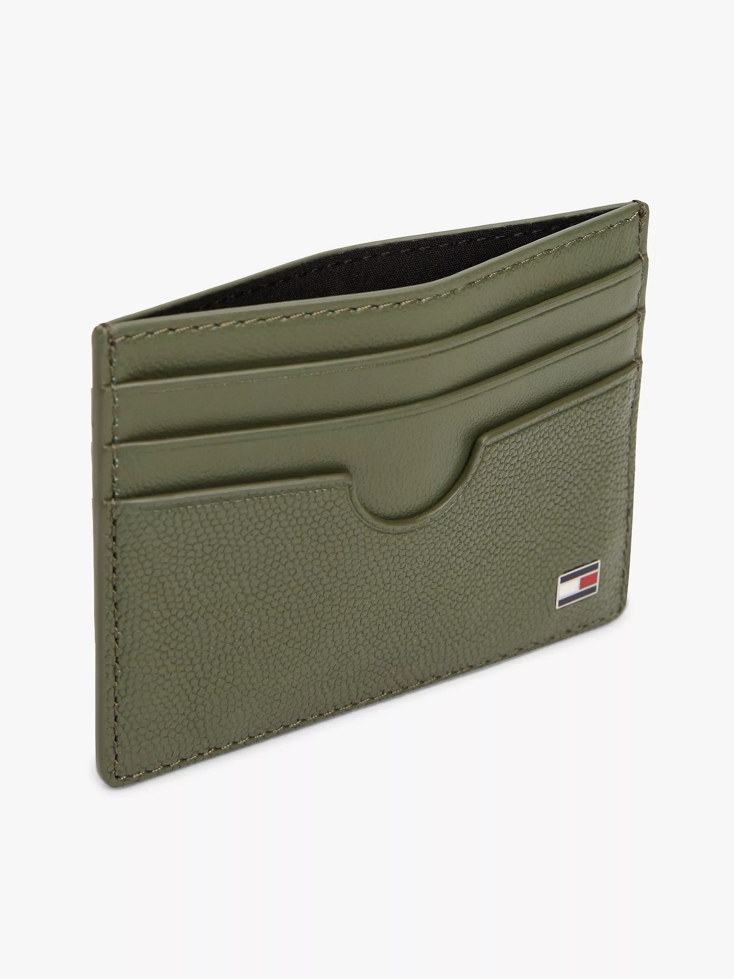 Pebbled Leather Card Holder