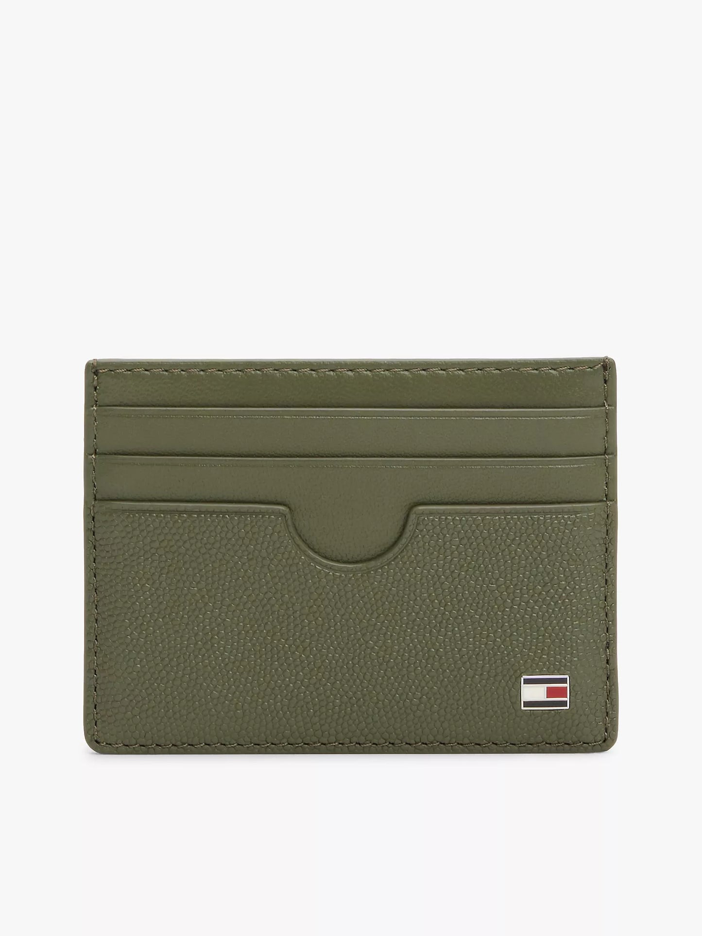 Pebbled Leather Card Holder