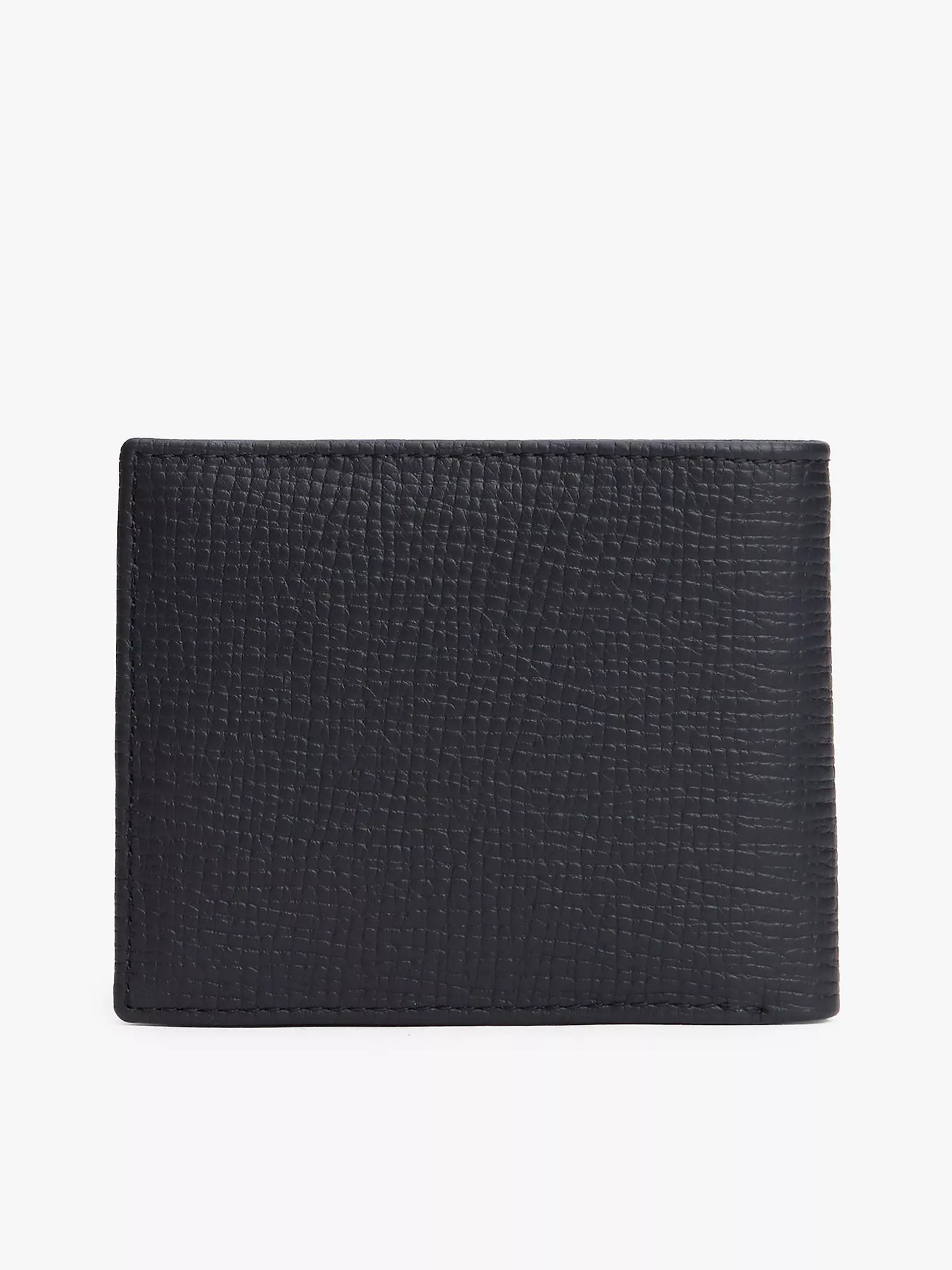 Pebbled Leather Bifold Card Wallet