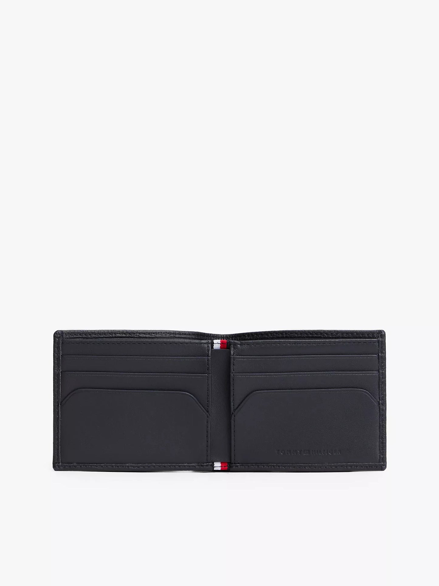 Pebbled Leather Bifold Card Wallet