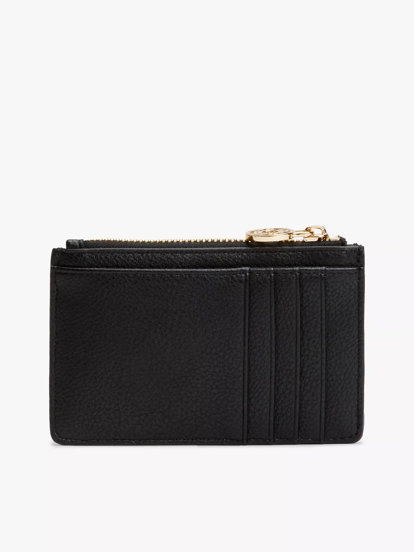 Monogram Zip Card Holder with Key Leash