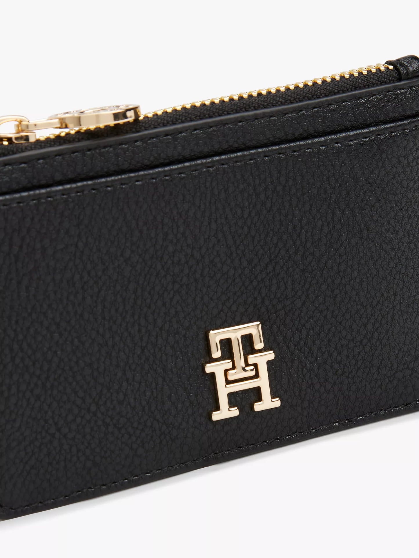 Monogram Zip Card Holder with Key Leash