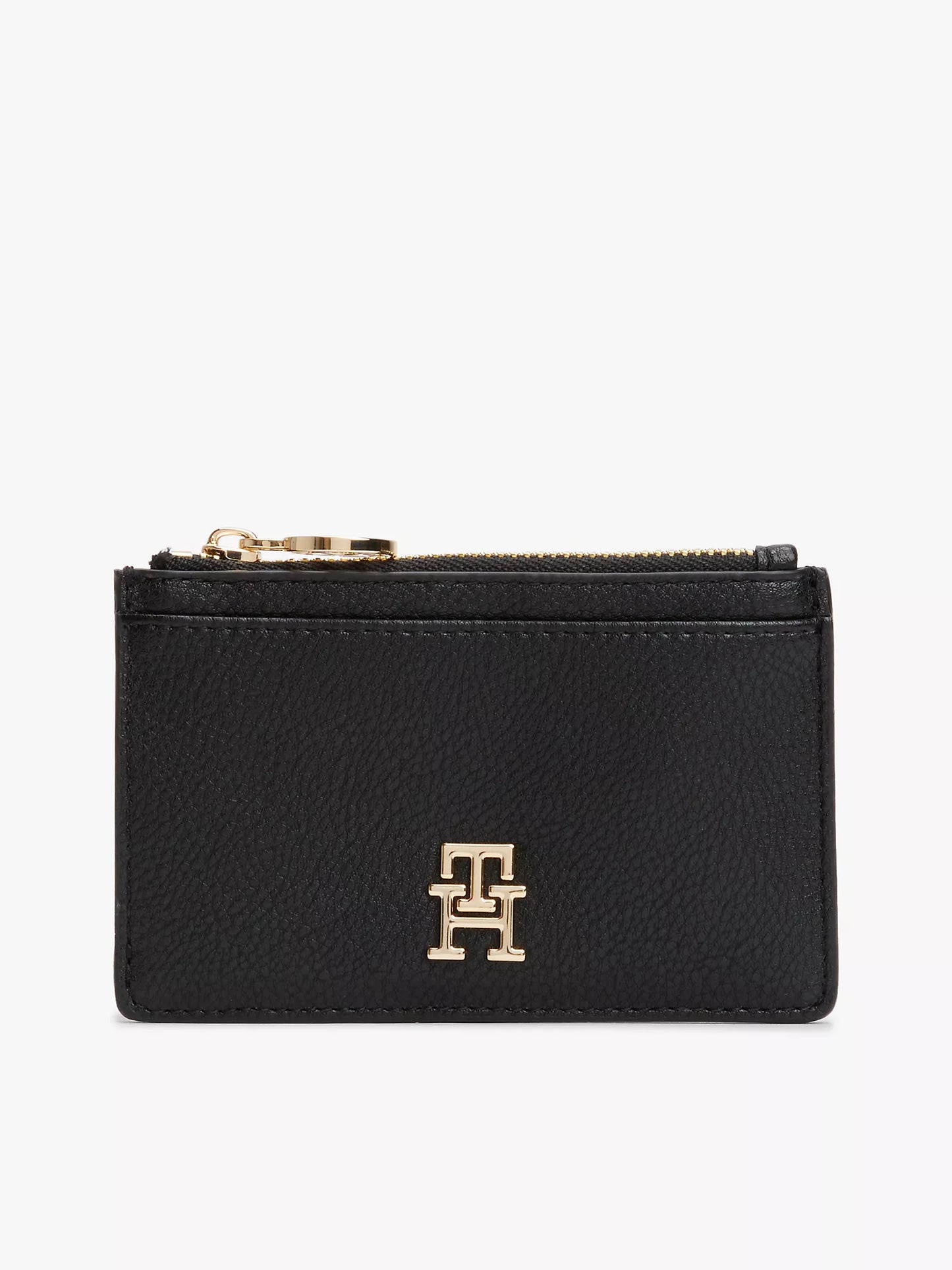 Monogram Zip Card Holder with Key Leash