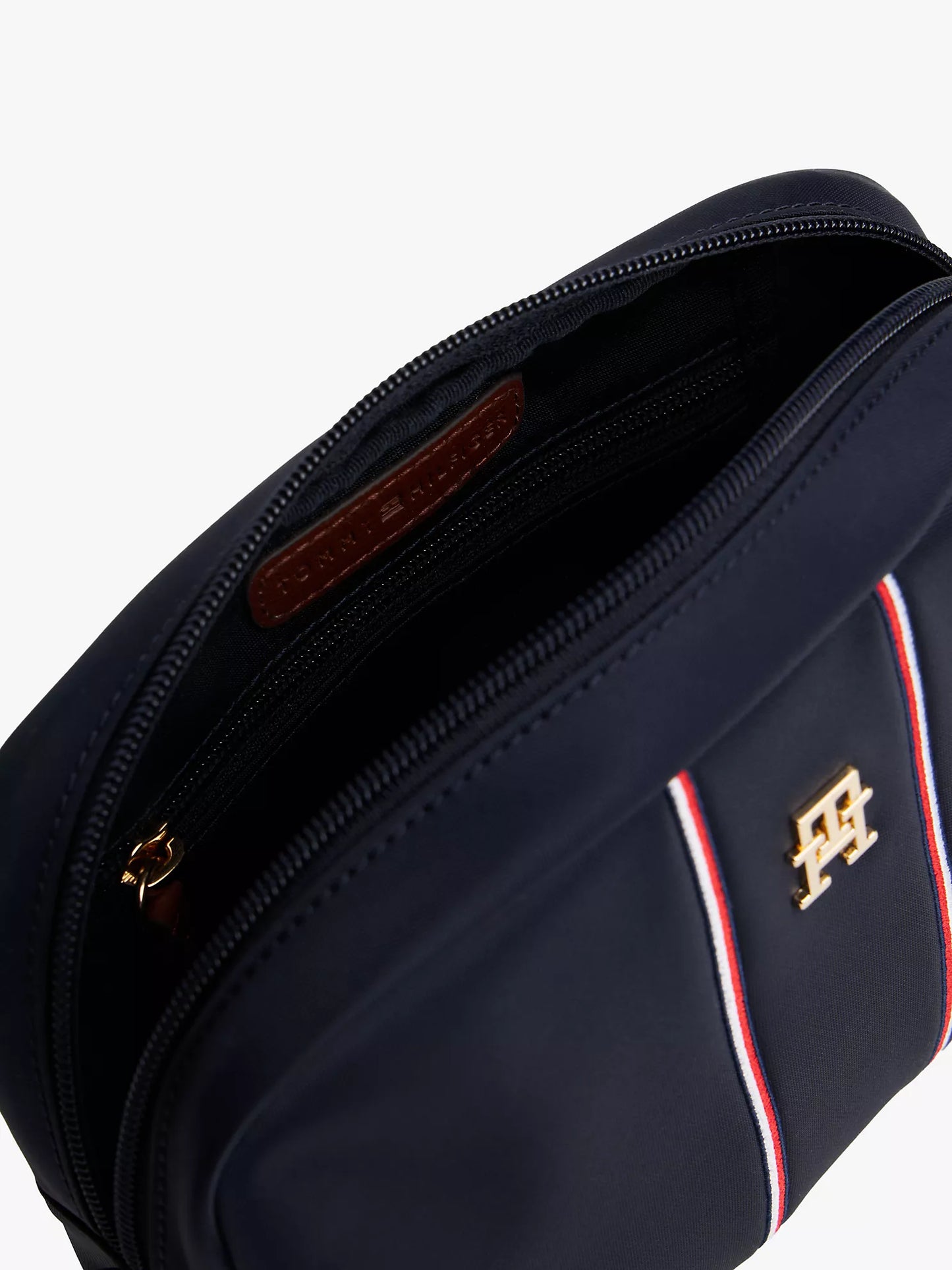 Signature Stripe Crossbody Bag