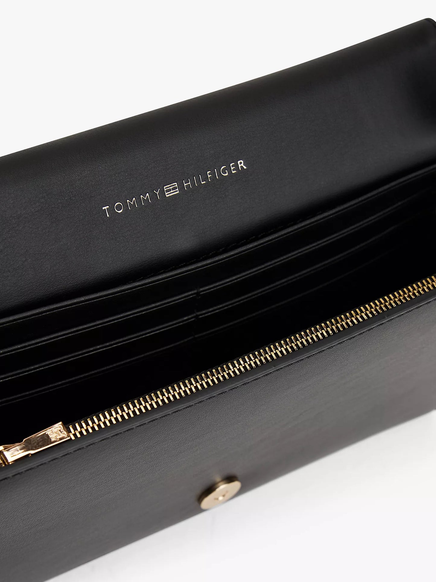 Monogram Logo Chain Strap Wallet