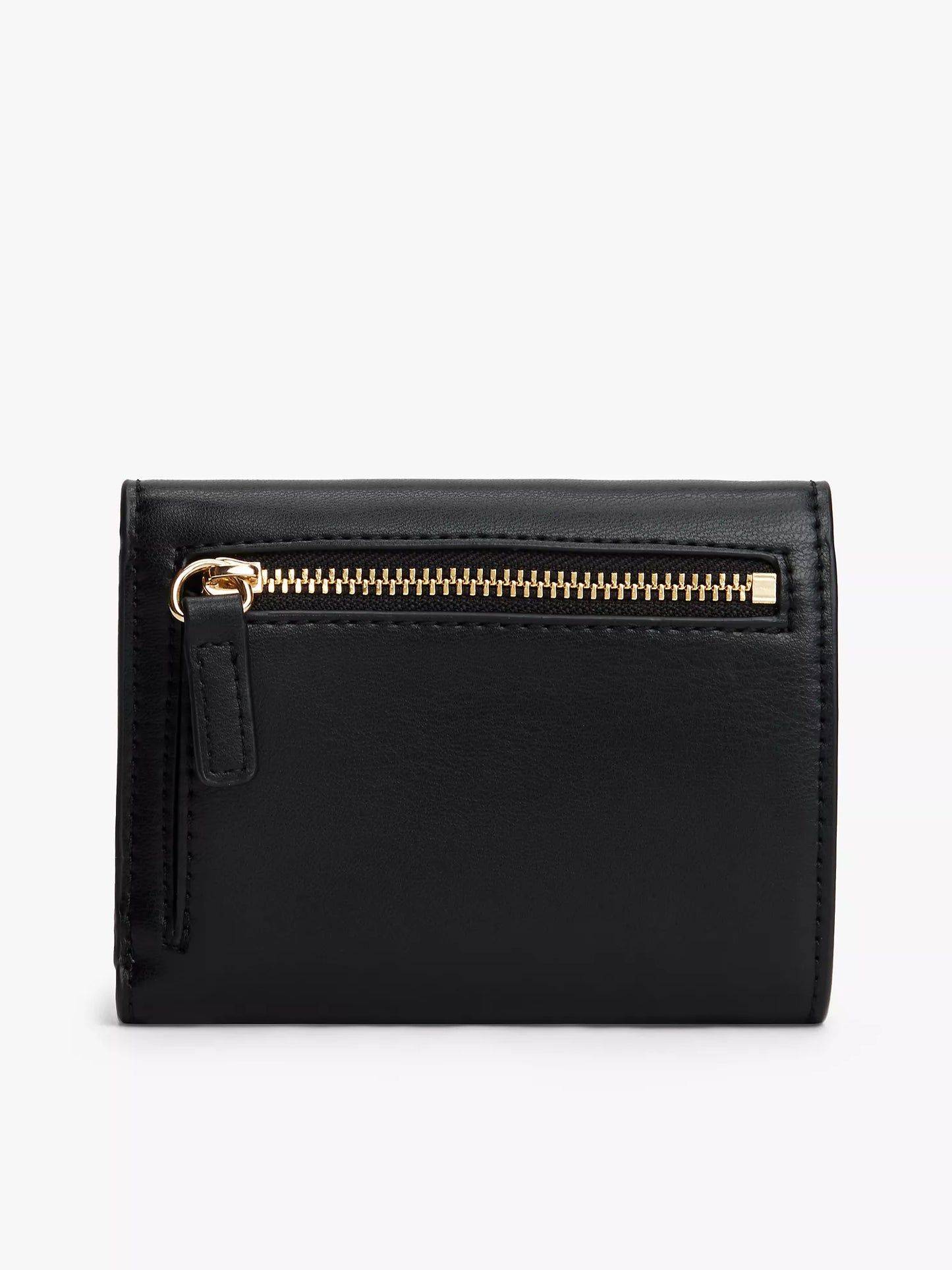 Monogram Clasp Smooth Trifold Wallet