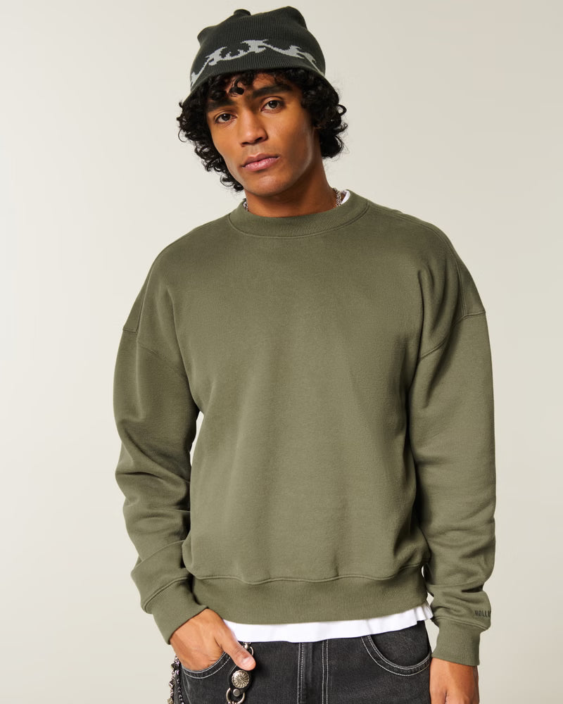 Boxy Crew Sweatshirt