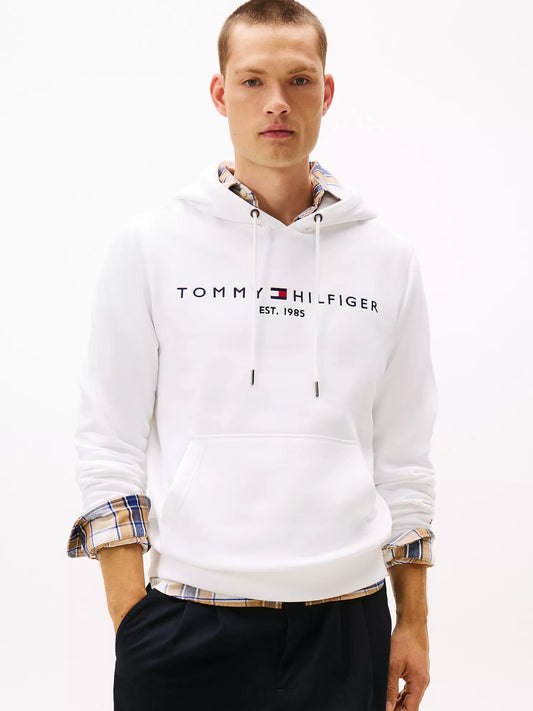 Embroidered Tommy Logo Hoodie