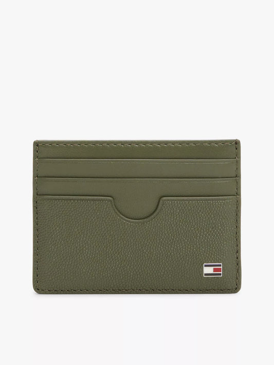 Pebbled Leather Card Holder