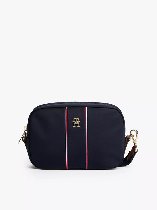 Signature Stripe Crossbody Bag