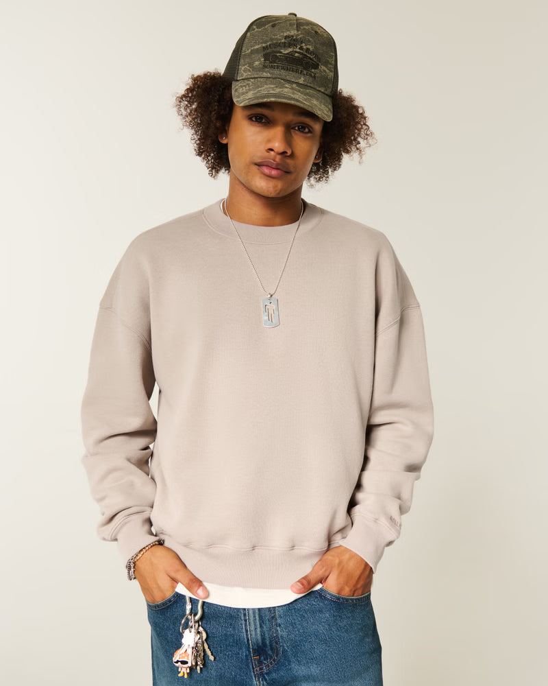 Boxy Crew Sweatshirt