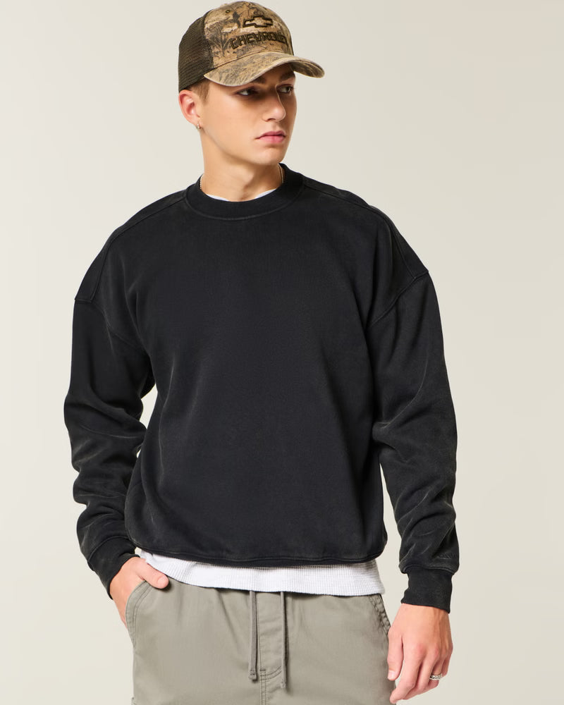 Boxy Crew Sweatshirt