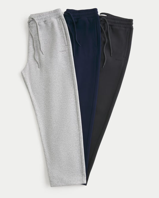 Relaxed Sweatpants 3-Pack